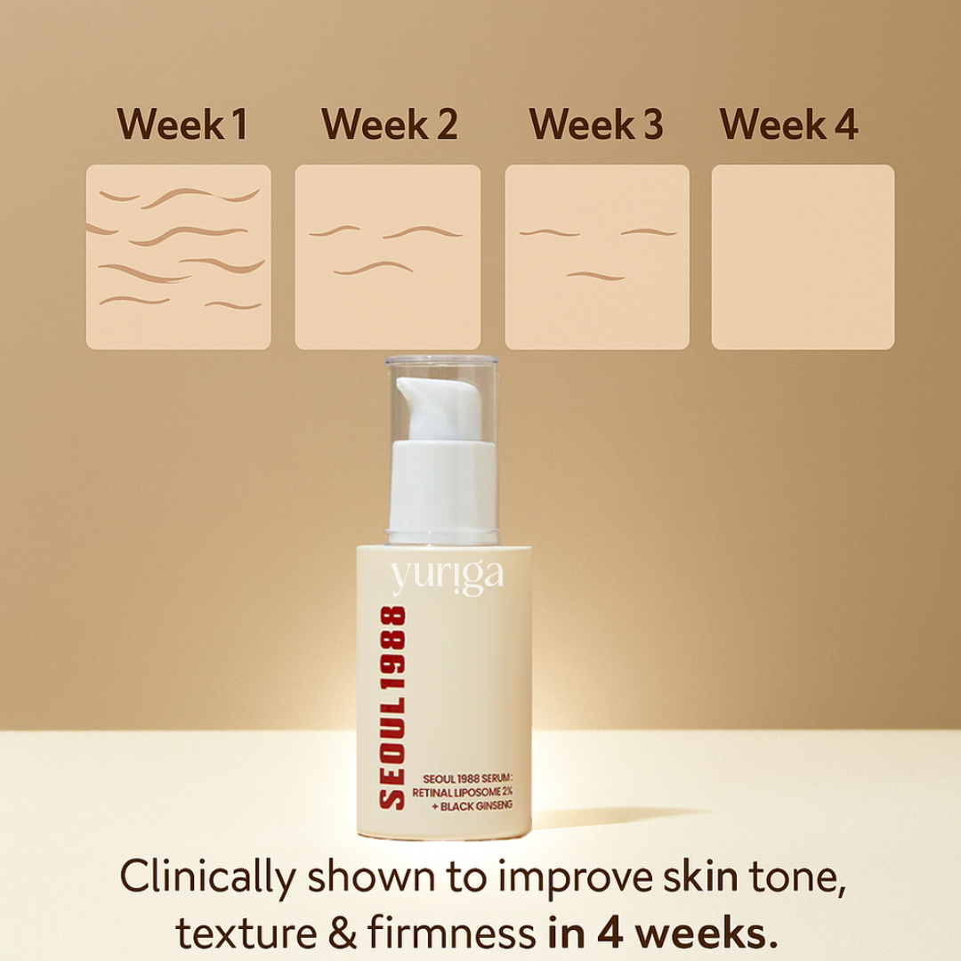Yuriga Serum : Retinal Liposome 2% + Black Ginseng