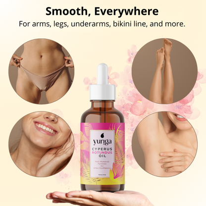 Cyperus Rotundus Oil | Hair Removal Formula