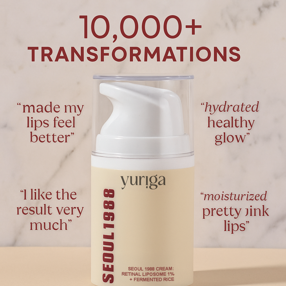 Yuriga 1988 Cream: Retinal Liposome 1% + Fermented Rice