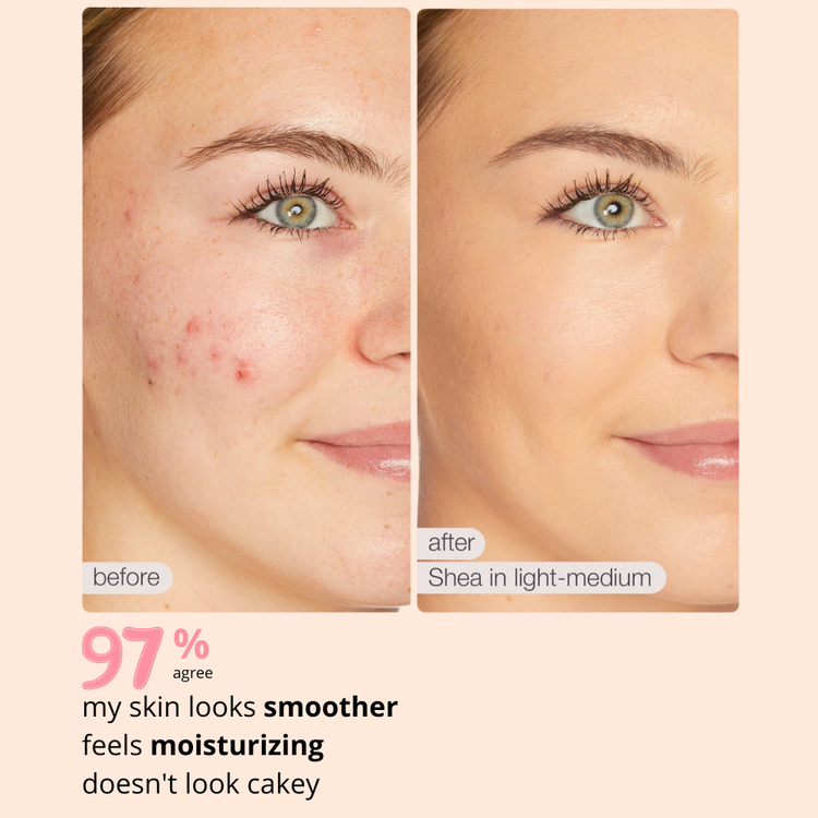 Real visible results before and after